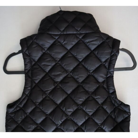 Athleta 599504-00 Women's Sz 2XS Black Whisper Featherless Puffer Vest - Picture 10 of 14